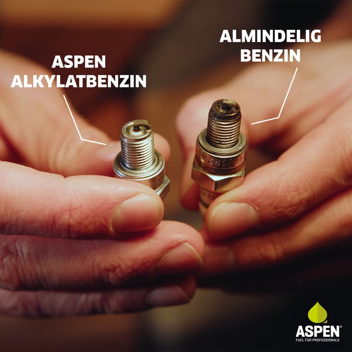 Bonde Maskiner anbefaler alkylatbenzin for renere maskiner