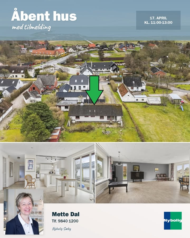 Nybolig Sæby inviterer til åbent hus i Voerså torsdag den 17. april