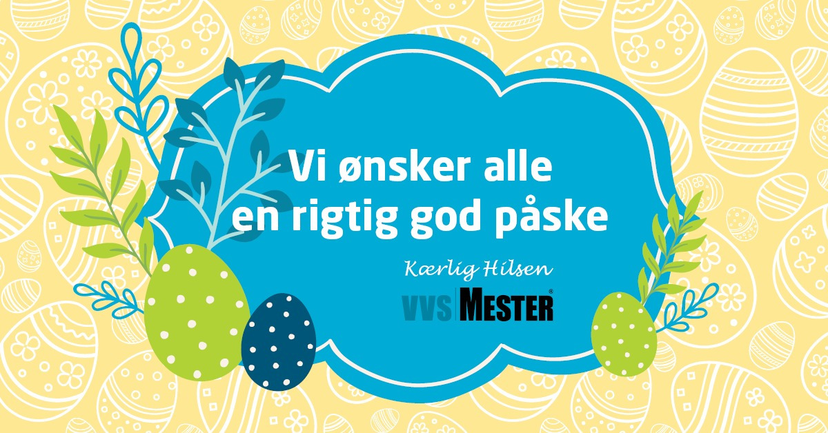 VVS EKSPRESSEN ApS ønsker alle en god påske og står klar til at hjælpe
