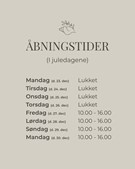 Skaldyrshuset afslører åbningstider for julen 2024: Glædelig jul og godt nytår fra teamet