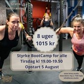 LeneS lancerer styrke bootcamp for alle niveauer