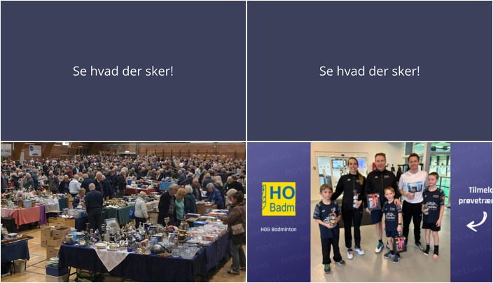 Hinnerup byder på loppefund og badminton for børn i weekenden