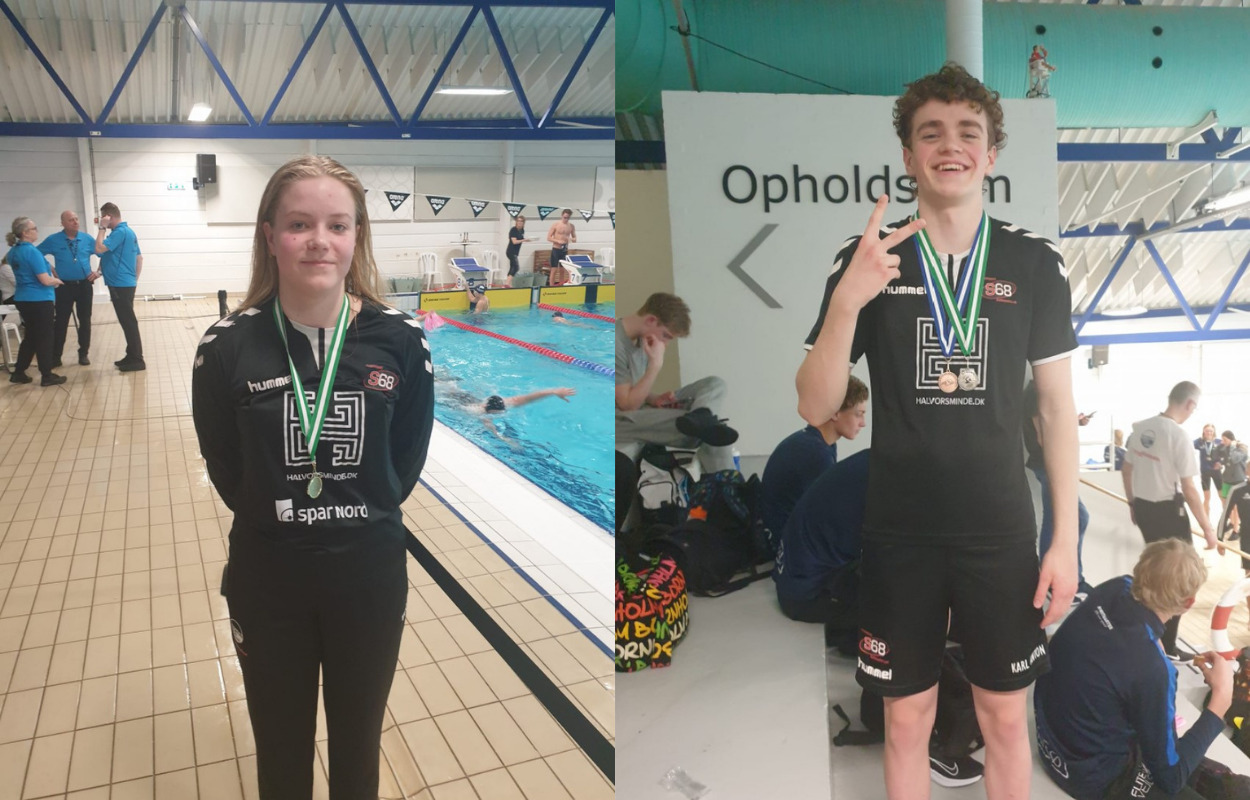 Travl weekend for S68 bød på medaljer og rekorder