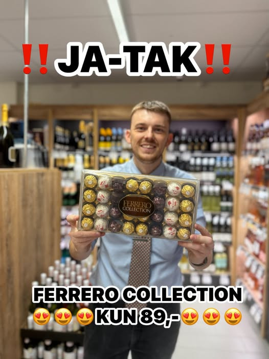 SPAR Skejby sælger Ferrero Collection for 89 kr.