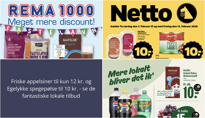 Friske appelsiner til kun 12 kr. og Egelykke spegepølse til 10 kr. - se de fantastiske lokale tilbud