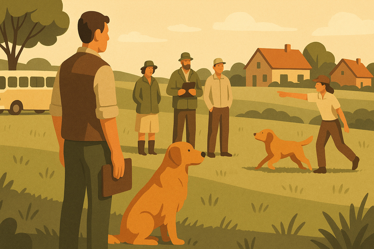 Mock Trial i Brønderslev byder på retriever-hundens evner