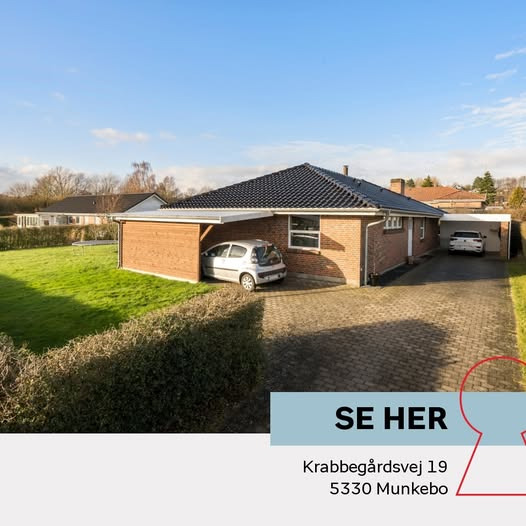 Home Kerteminde-Munkebo præsenterer indflytningsklar villa med fjordkig i Munkebo