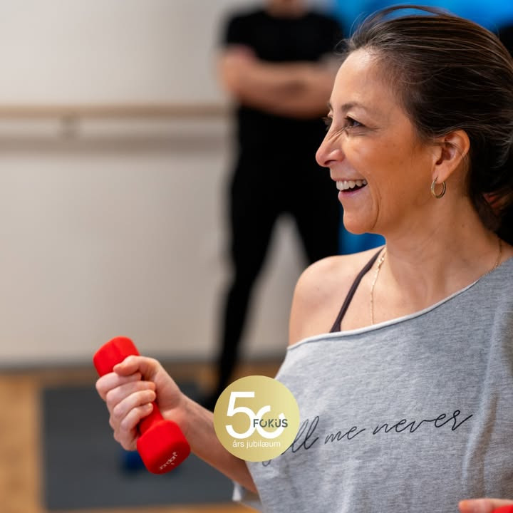 Fokus Folkeoplysning fejrer 50 års jubilæum med rabat på Styrke 50+ træning