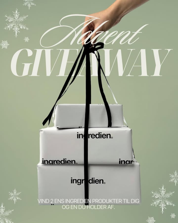 Bøgvad lancerer 4. adventskonkurrence: Vind to produkter fra Ingredien