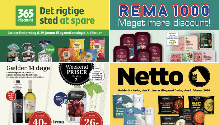 Ugens tilbud: Lambi papir til 29 kr. og Kohberg brød for en tier