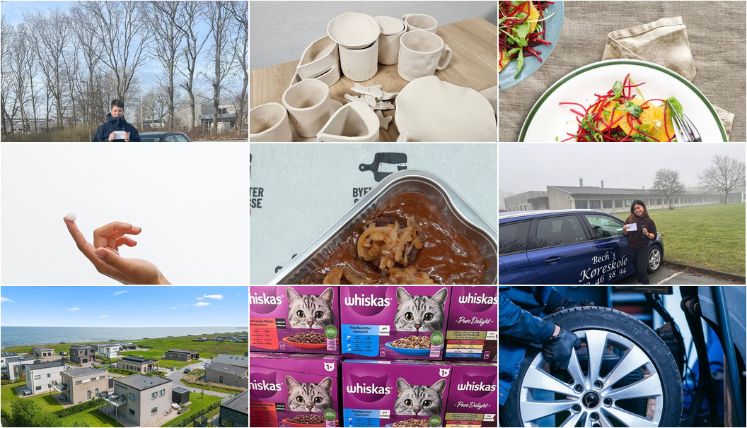 Nyt fra Lene`s Køreskole v/Lene Hansen, Bech's Køreskole, Skjoldmø Keramik og 7 andre