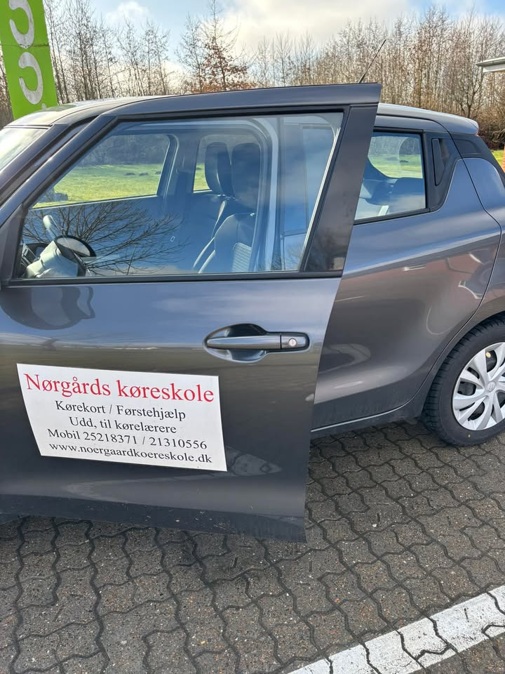 Line Thingholm Andersen har bestået køreprøven hos Nørgaards Køreskole i Kaas