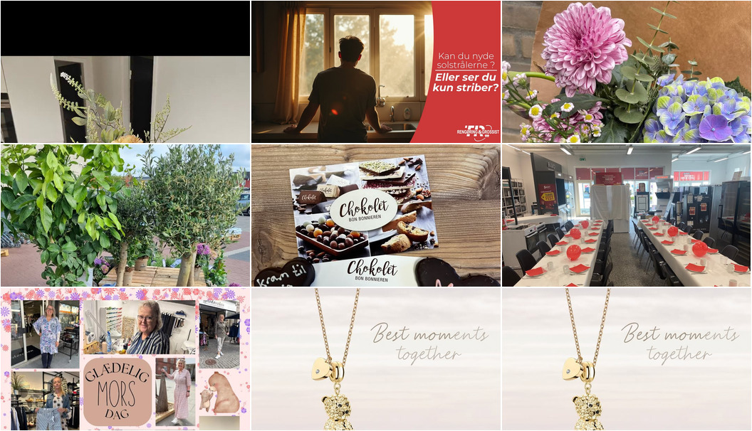 Nyt fra Thisted Rengøring & Grossist, WIIBEN, GARDEROBEN og 6 andre