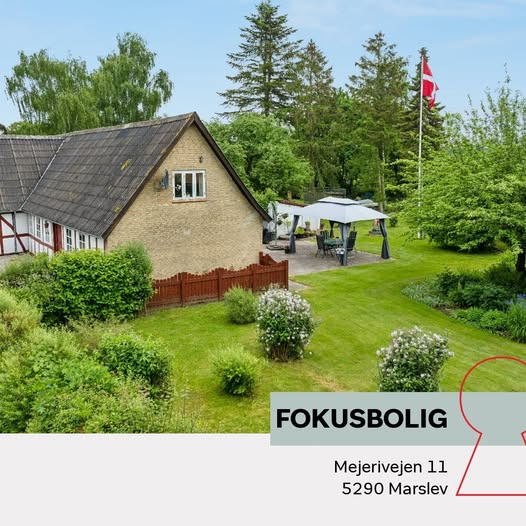 Home Kerteminde-Munkebo præsenterer bolig på Mejerivejen 11 i Marslev til salg