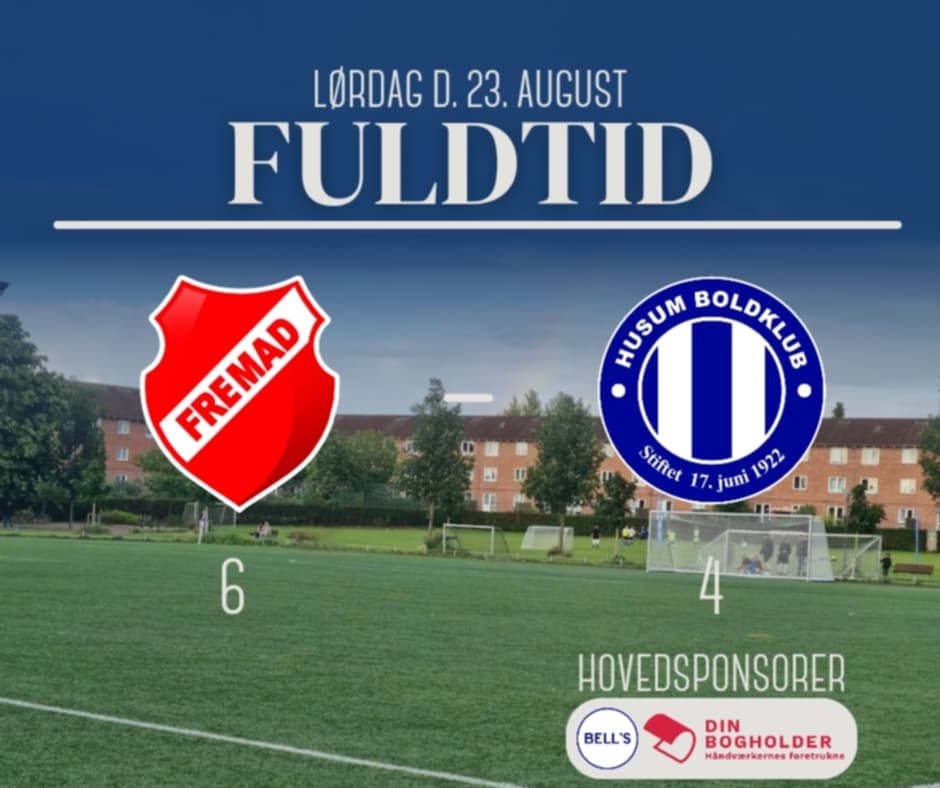 Husum Bk. Herrer kæmpede bravt, men måtte se sig slået i scoringsrig duel mod Fremad Valby