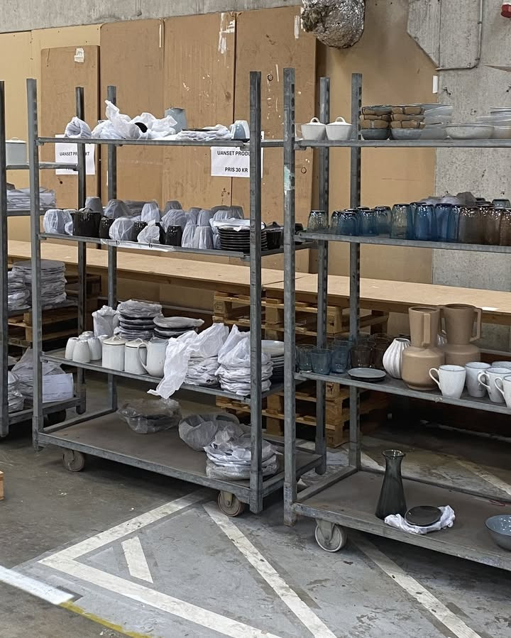 Lagersalg.com annoncerer Broste Copenhagen lagersalg med store rabatter