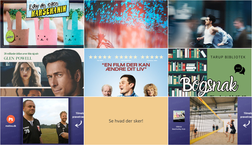 Uge med kreativ påskekunst, film og sport i Odense: Se, hvad der sker den kommende uge