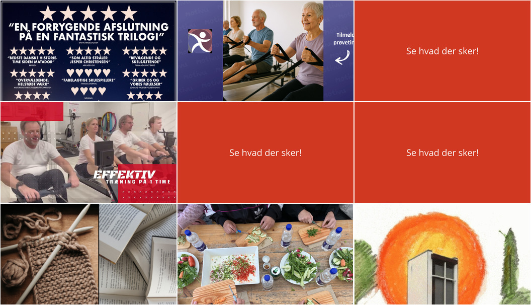 Ugens aktiviteter i Hørsholm: Filmpremiere, træning for seniorer og fællessang