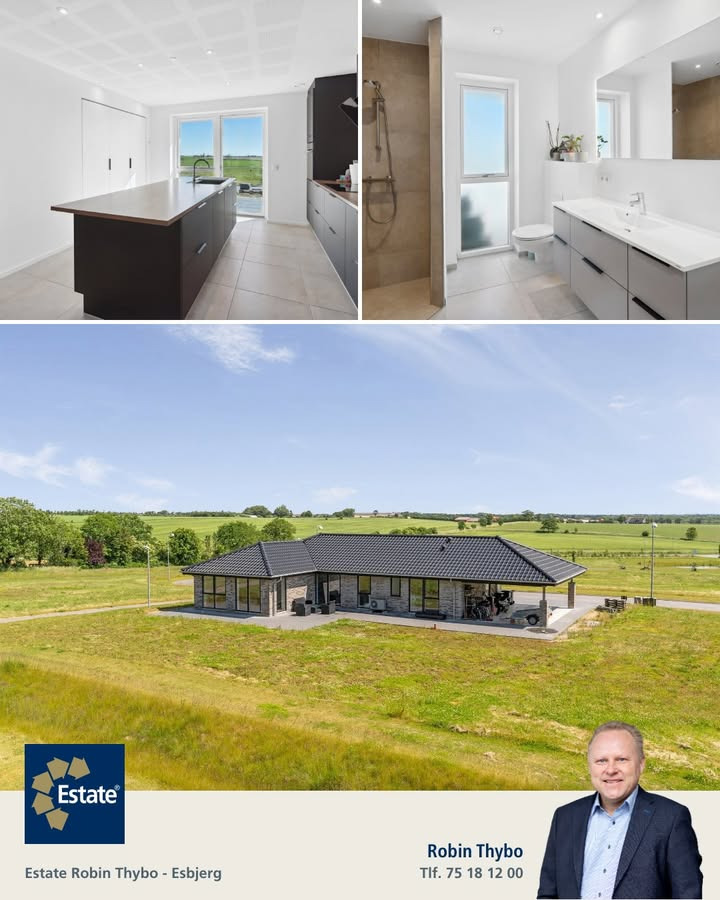 Familievenlig villa med moderne komfort sælges af ESTATE Robin Thybo Esbjerg & Varde