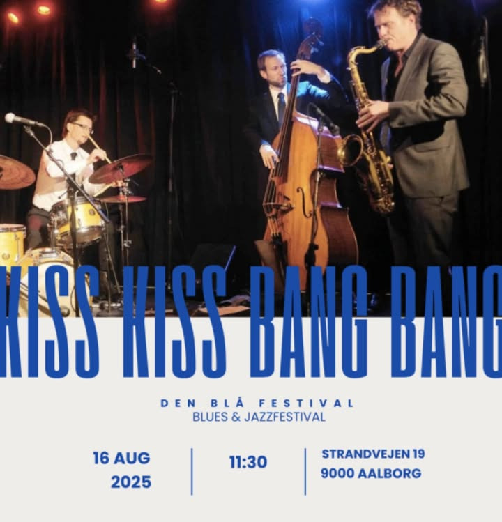 Fokus Folkeoplysning præsenterer James Bond musik event med Kiss Kiss Bang Bang
