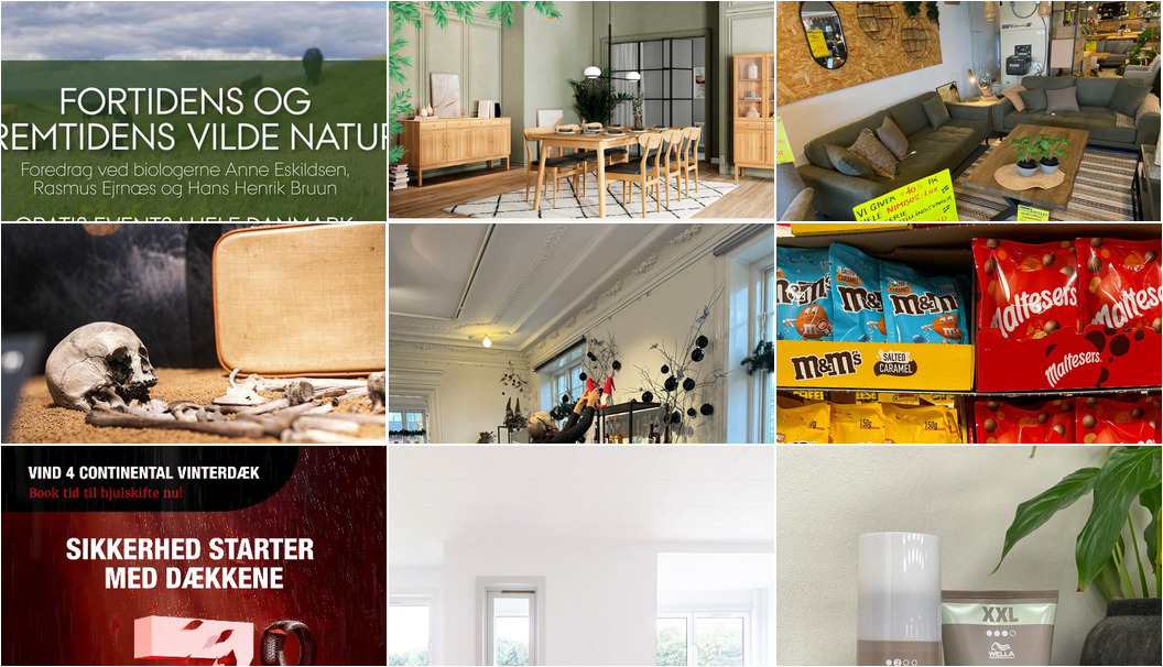 Nyt fra MIN KØBMAND I ASP, Holstebro Museum, Obitsø Frisørsalon - Borbjerg og 9 andre