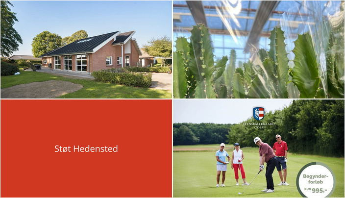 Nyt fra EDC Hedensted, Midtjysk blomstermarked  og StensballeGaard Golfklub
