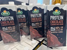 Spar Nørrebro Hjørring tilbyder Arla chokoladeproteindrik til specialpris