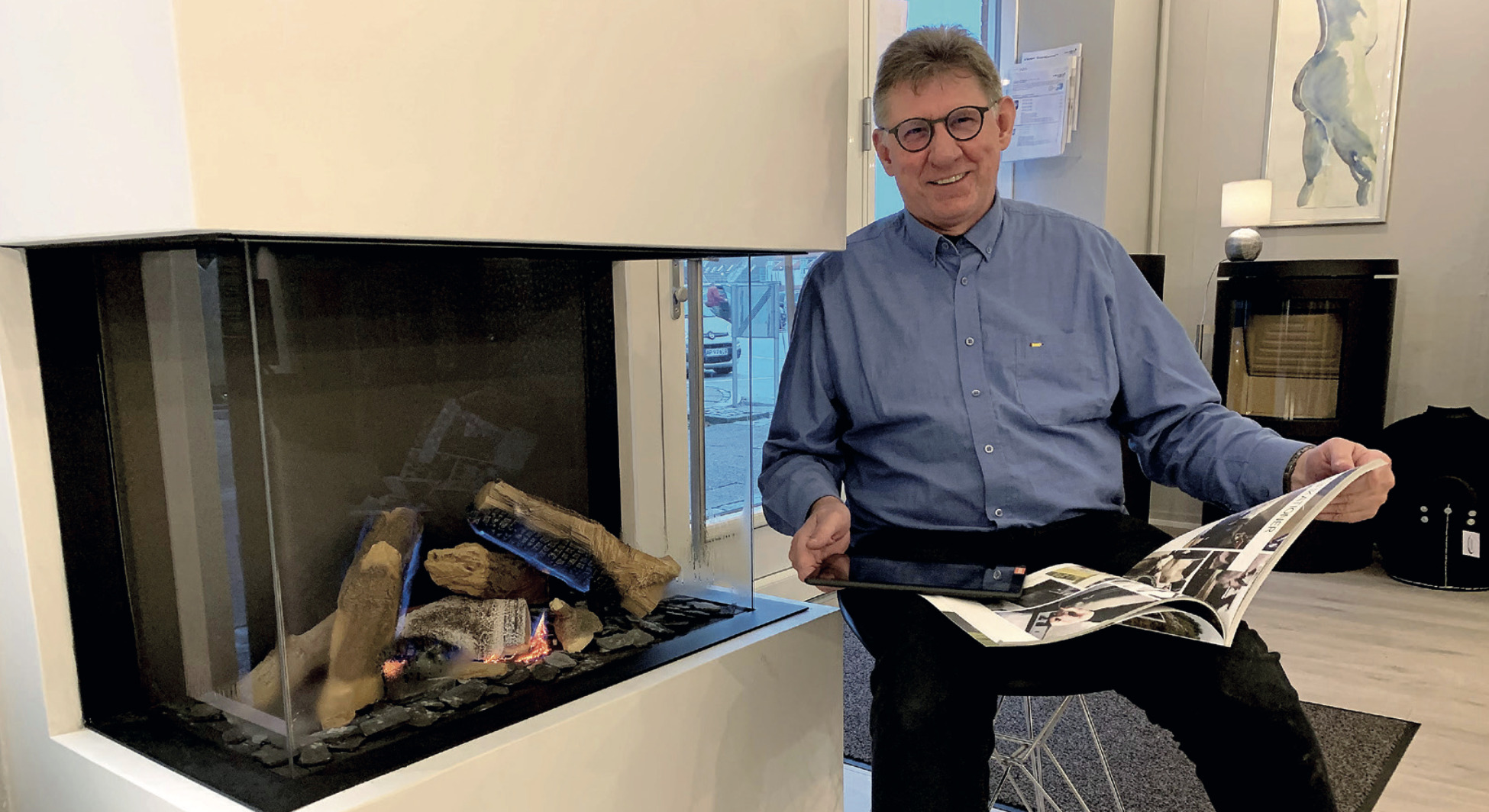 Allan Hougaard står bag Thisted Pejsecenter, og har stor passion for kvalitet