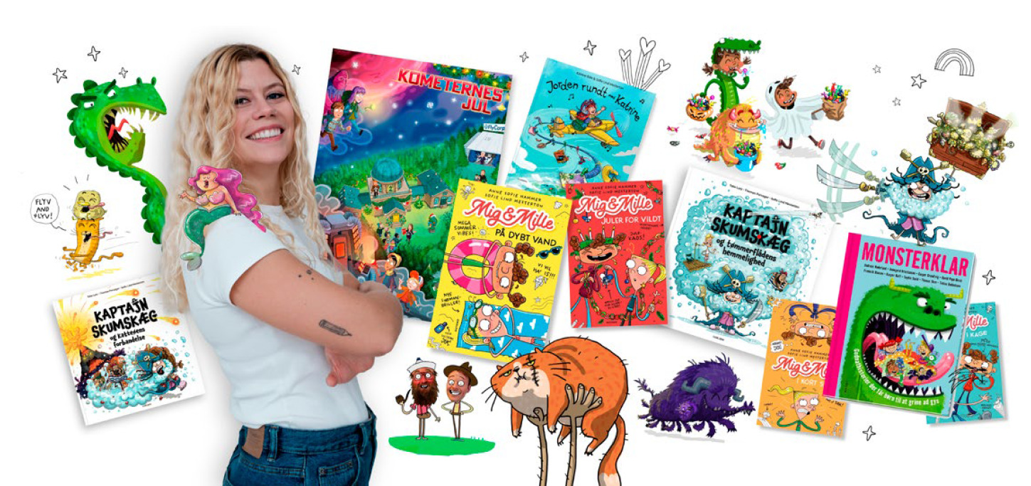 Workshop for børn: Oplev julen med 'Mig & Mille' på Hårlev Bibliotek