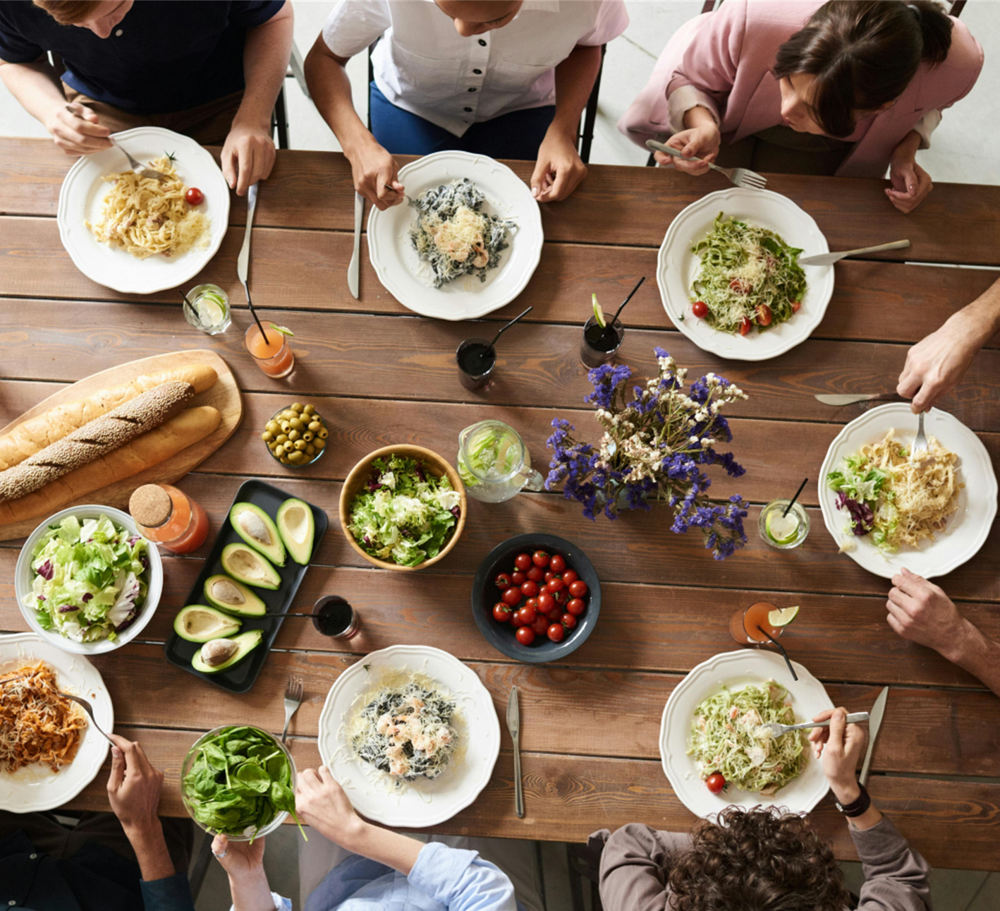 Danmark spiser sammen i Nørresundbys Byrådssal