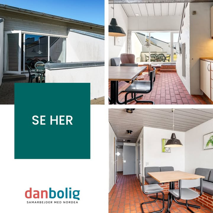 Skøn feriebolig i første klitrække ved Tranum Strand til salg hos danbolig Nørresundby