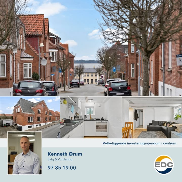 EDC Ejendomsgruppen Struer præsenterer investeringsmulighed: Ejendom med tre lejemål til salg