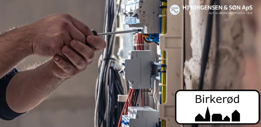 Få professionel hjælp fra en elektriker i Birkerød