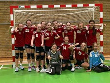 De dygtige U13-piger fra HUK Håndbold vandt Lalandia Cup i weekenden