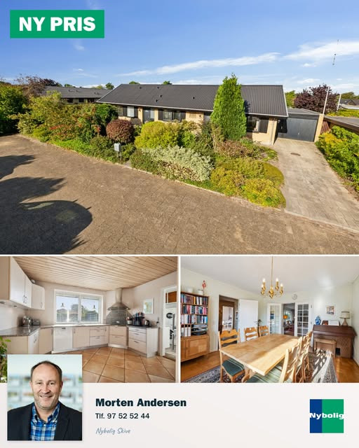 Ny pris på bolig på Bøgevænget 19 fra Nybolig Skive I/S