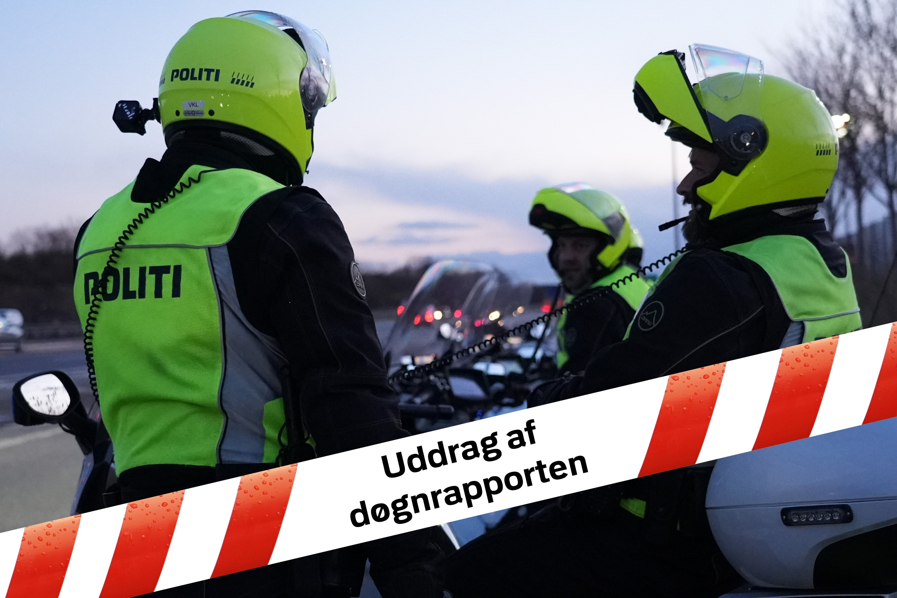 Nyt fra Jyllinge i politiets døgnrapport