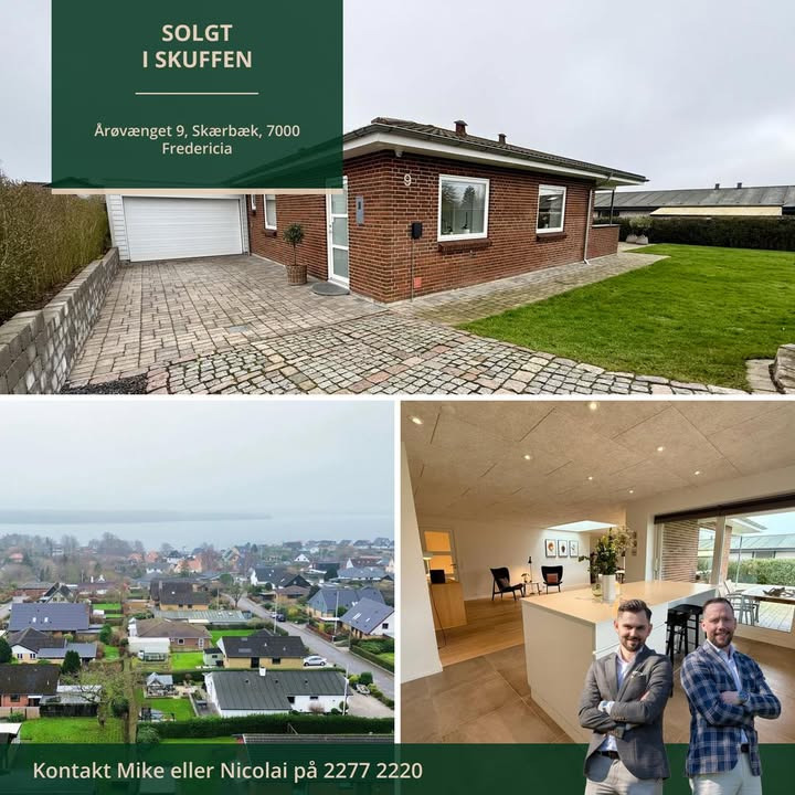 Ejendomsmægler Mike Andersen sælger diskret bolig i Skærbæk før annoncering