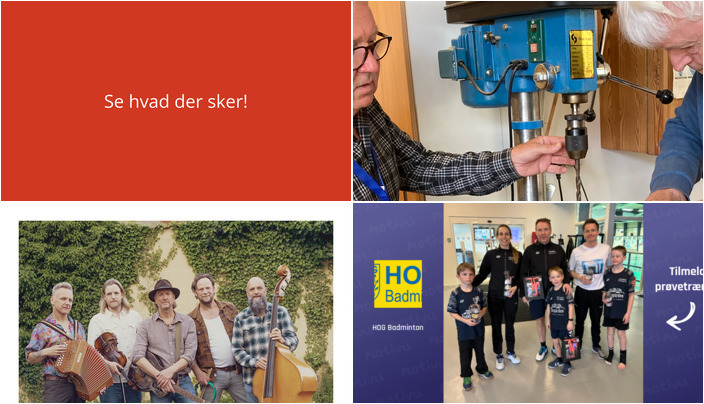 Weekenden i Hinnerup: Reparation, Blues og Badminton for de små
