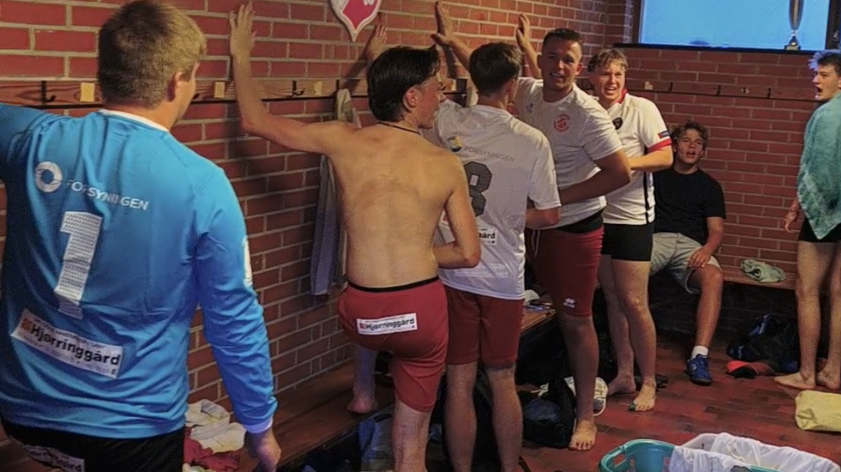 Understed IF Herrer 7 mands triumferer over Østervraa IF: "En fantastisk første kamp efter sommerferien"