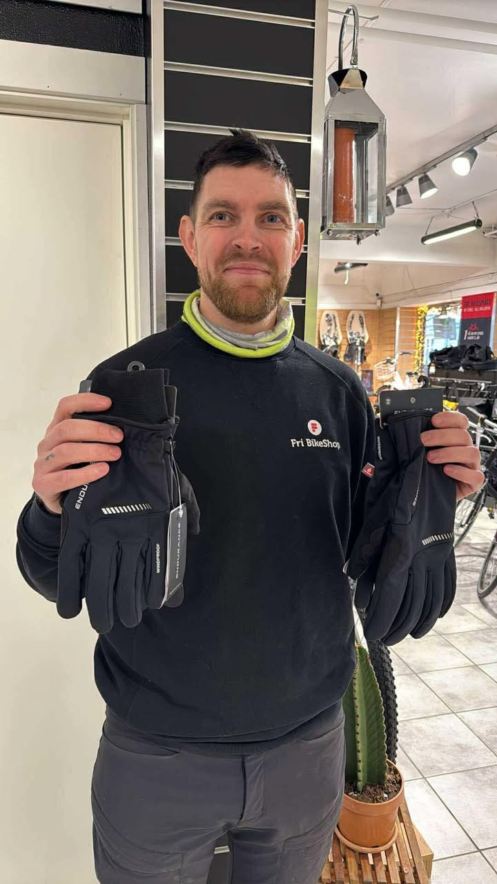 Fri BikeShop Vejle præsenterer vinter cykelhandsker til kolde dage
