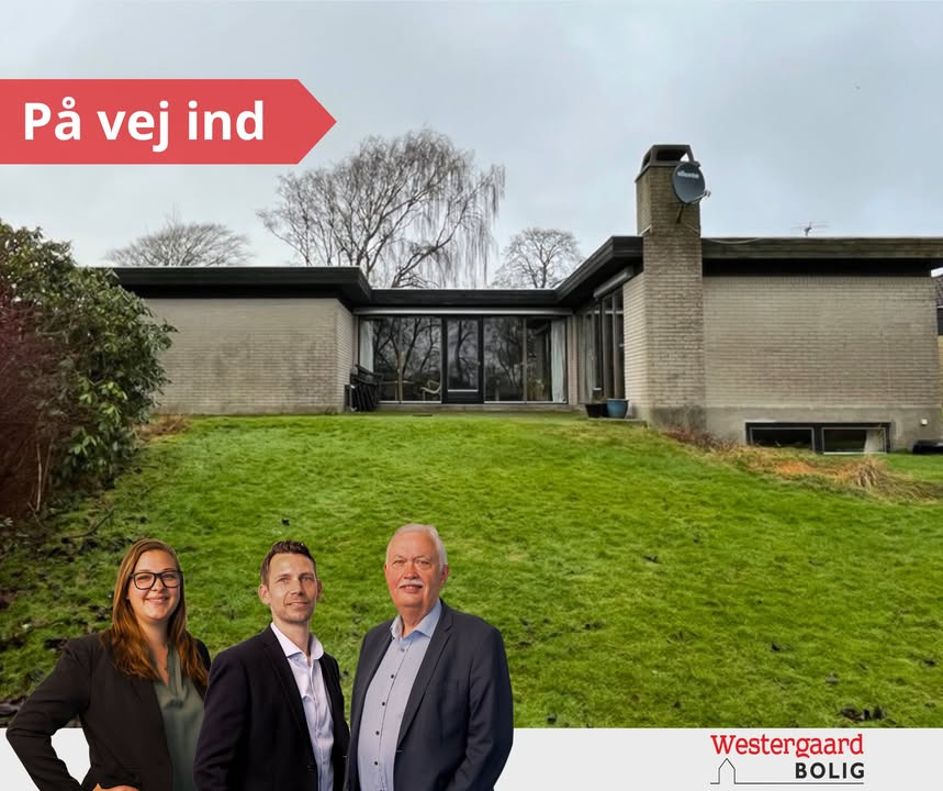 Westergaard Bolig præsenterer arkitekttegnet villa nær E45 i Jerslev