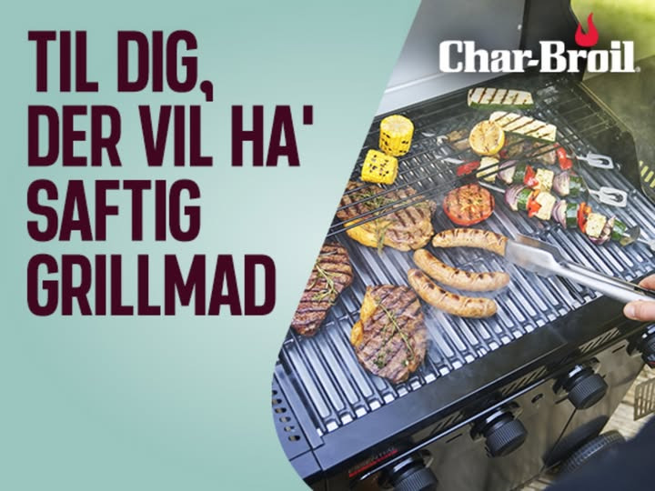 Grill smartere med Char-broil hos Skousen Holstebro