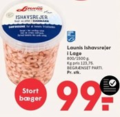 Spar Fårup tilbyder Launis Ovean’s rejer til fantasipris kun 99 kr