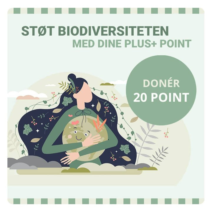 Randers Storcenter opfordrer kunder til at støtte biodiversitet med PLUS+ point