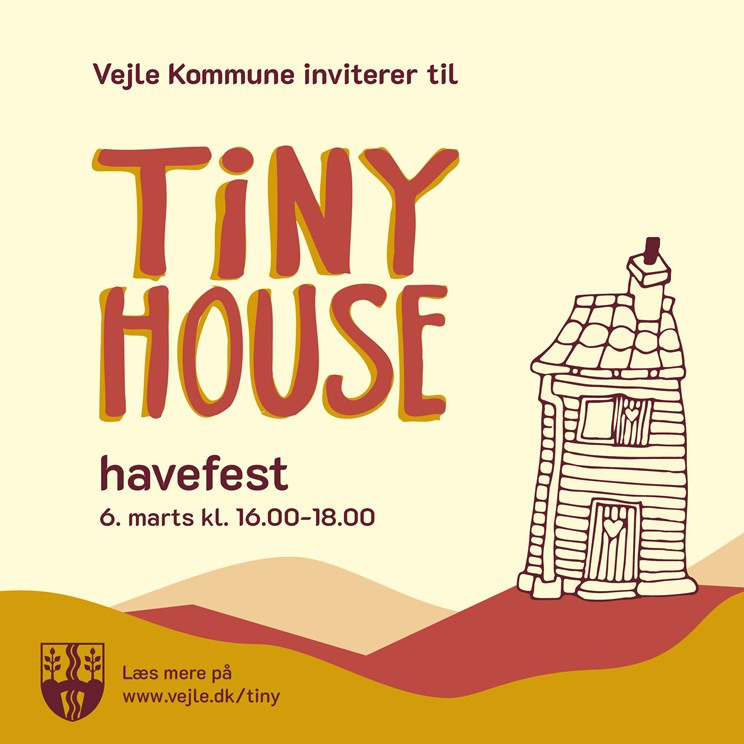 Vejle Kommune lancerer tiny house-grunde med en udendørs havefest i Tommeliden