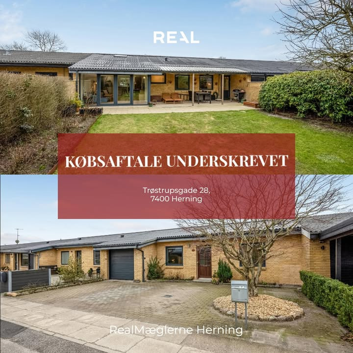 RealMæglerne Herning sælger ejendom på Trøstrupsgade 28