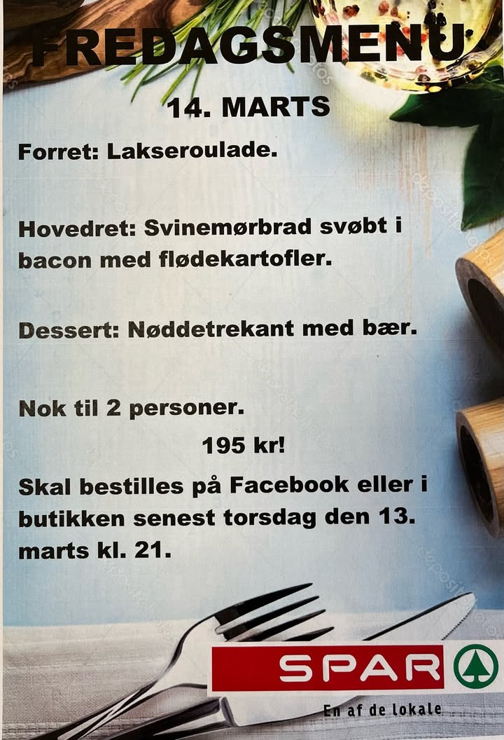 Nyt fra Spar Fårup