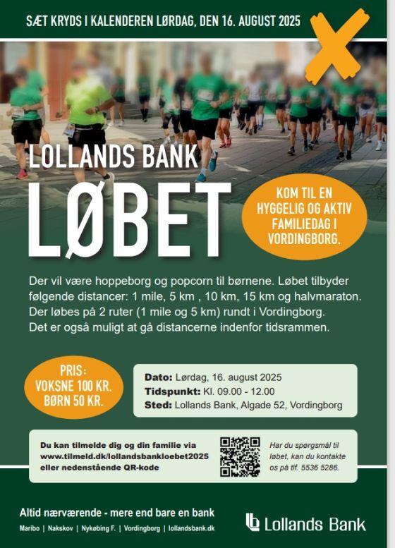 Lollands Bank Løbet: En dag med løb for alle
