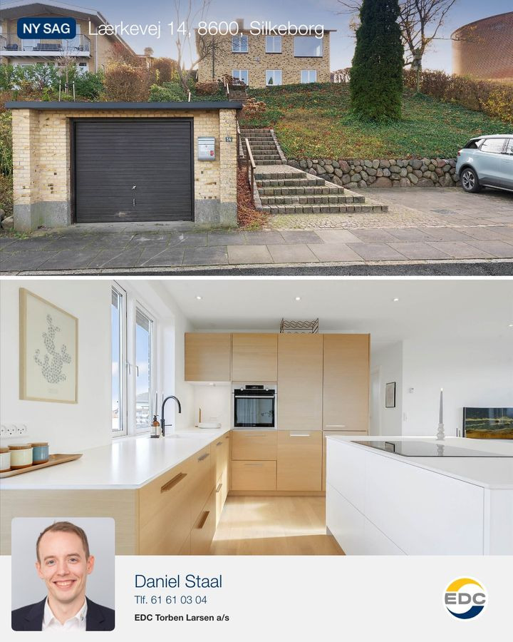 Nyhed fra EDC Torben Larsen: Indflytningsklar villa med fantastisk udsigt i Silkeborg til salg
