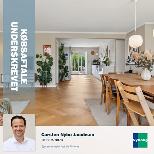 Nybolig Hvidovre Alexander Holm ApS sikrer boligsalg på Brobyvej 37 i Hvidovre